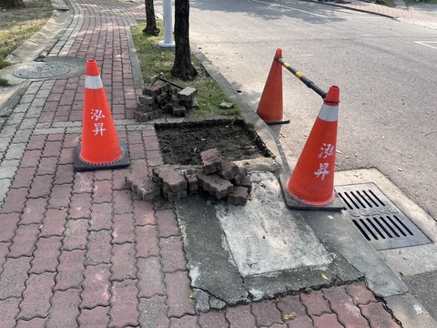 校園連鎖磚維護工程